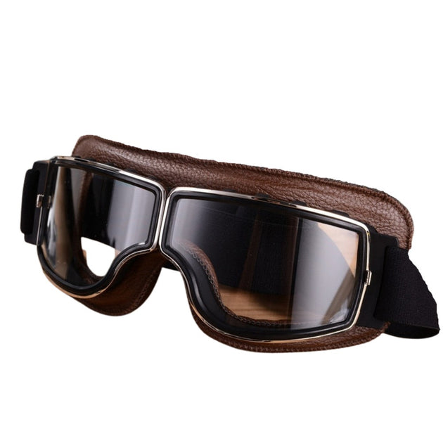 Lunettes Aviateur Cuir Vintage Esprit Aviation Esprit Aviation