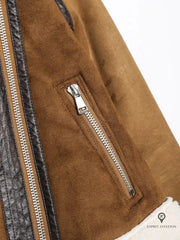 Blouson Aviateur Femme Court Moutonné | Esprit-Aviation