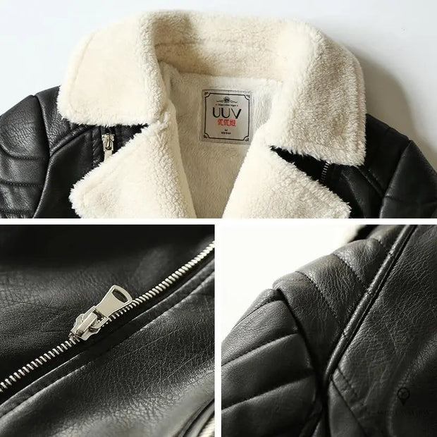 Blouson Aviateur Femme Cuir noir | Esprit-Aviation