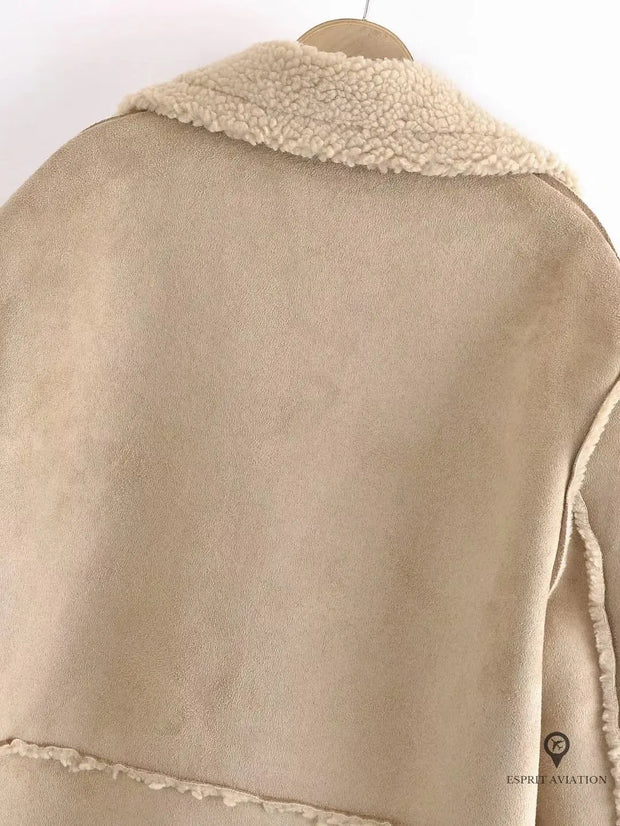 Blouson Aviateur Femme Long | Esprit-Aviation