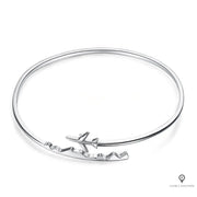 Bracelet Avion Argent Esprit-Aviation 