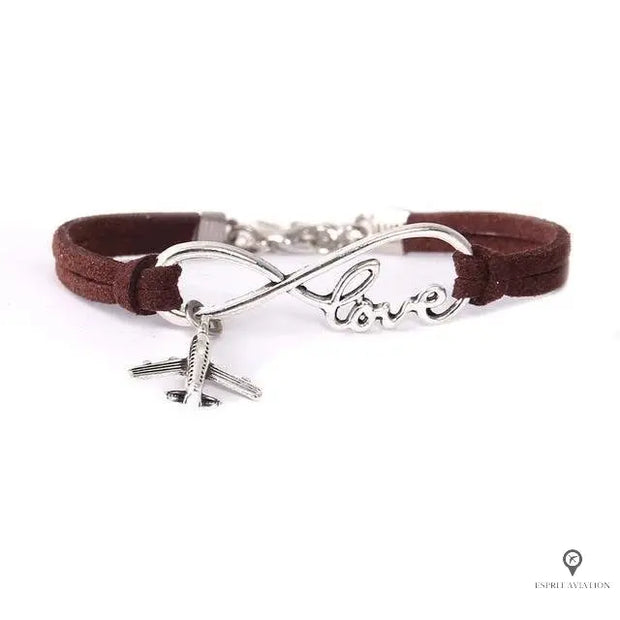 Bracelet Avion Femme Esprit-Aviation 