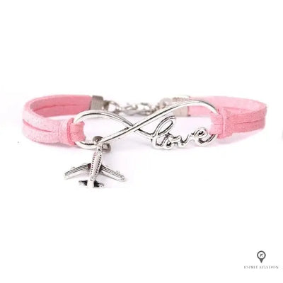 Bracelet Avion Love Rose Esprit-Aviation 