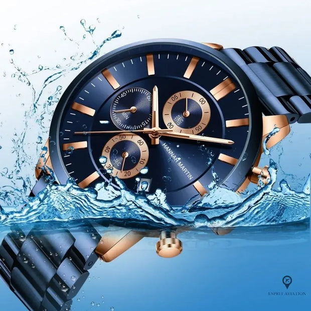 Bracelet Montre Aviator Homme | Esprit-Aviation
