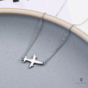 Collier Pendentif Avion Esprit-Aviation 