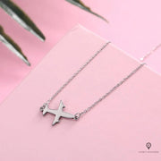 Collier Pendentif Avion Esprit-Aviation 