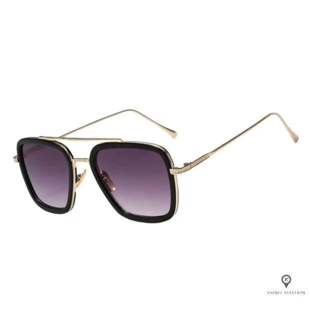 Lunette Aviateur Homme De Soleil Iron Man (Violet) | Esprit-Aviation