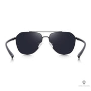 Lunette Aviateur Homme De Soleil Noir Profond | Esprit-Aviation