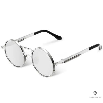 Lunette Aviateur Homme De Soleil Ronde Pas Cher | Esprit-Aviation