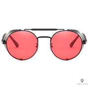 Lunette Aviateur Homme Retro Rouge | Esprit-Aviation