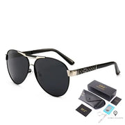 Lunette Aviateur Homme Solaire Noir | Esprit-Aviation
