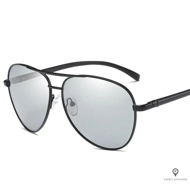 Lunette Aviateur Homme Soleil verre gris | Esprit-Aviation