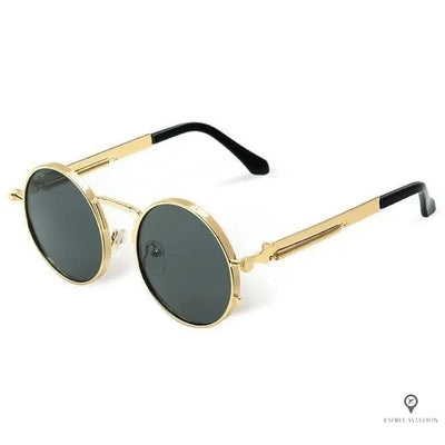 Lunette Aviateur Homme de Soleil Ronde | Esprit-Aviation