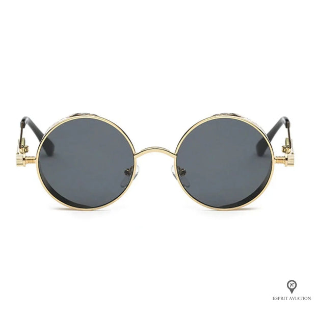 Lunette Aviateur Homme de Soleil Ronde | Esprit-Aviation
