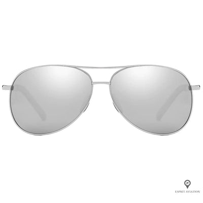 Lunette de Soleil Aviateur Homme Effet Miroir | Esprit-Aviation