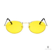 Lunette de Soleil Aviateur Homme Jaune | Esprit-Aviation