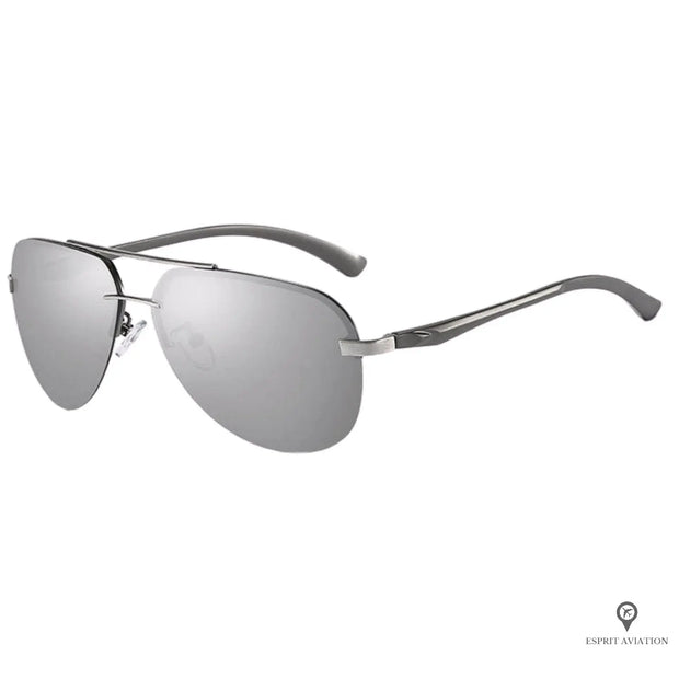 Lunette de Soleil Aviateur Homme Miroir | Esprit-Aviation