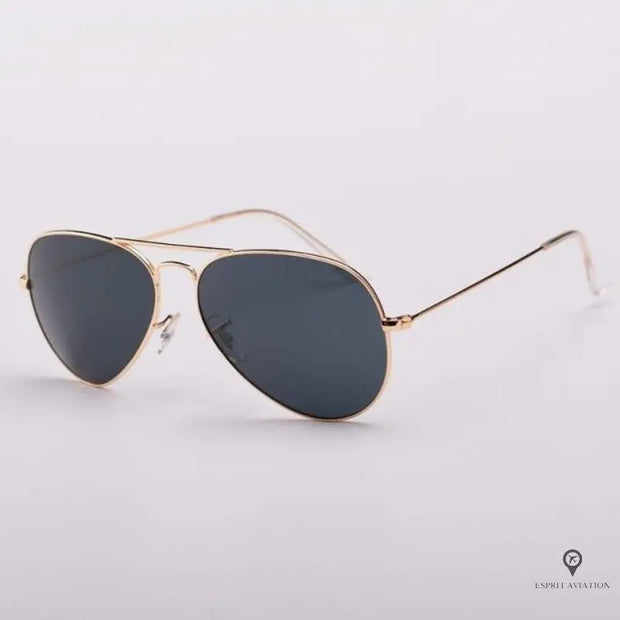 Lunette de Soleil Aviateur Homme Noir | Esprit-Aviation