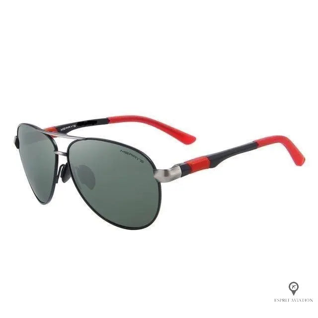 Lunette de Soleil Aviateur Homme Police pas Cher Esprit Aviation Esprit Aviation