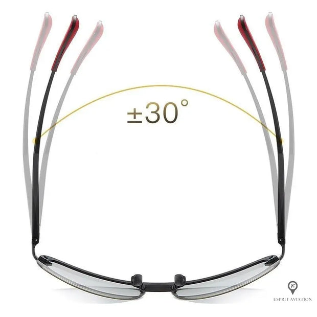 Lunettes de Soleil Aviateur Pilote de Chasse | Esprit-Aviation