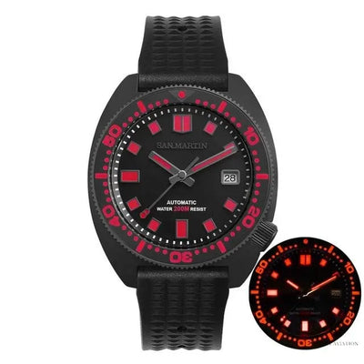 Montre Automatique Aviateur Homme Silicone | Esprit-Aviation