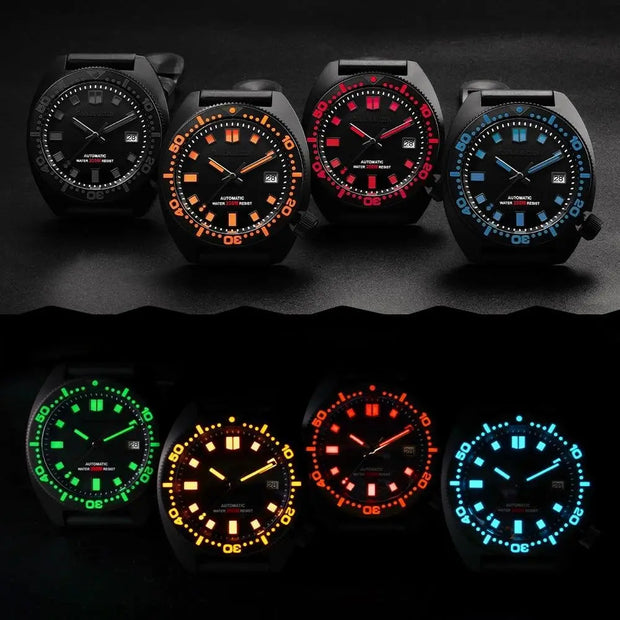 Montre Automatique Aviateur Homme Silicone | Esprit-Aviation