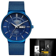 Montre Aviateur Bracelet Bleu | Esprit-Aviation
