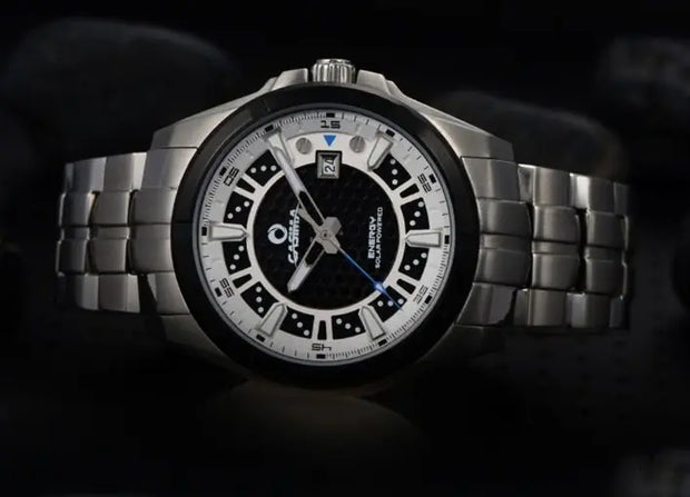 Montre Aviateur Bracelet Homme Acier Inoxydable | Esprit-Aviation