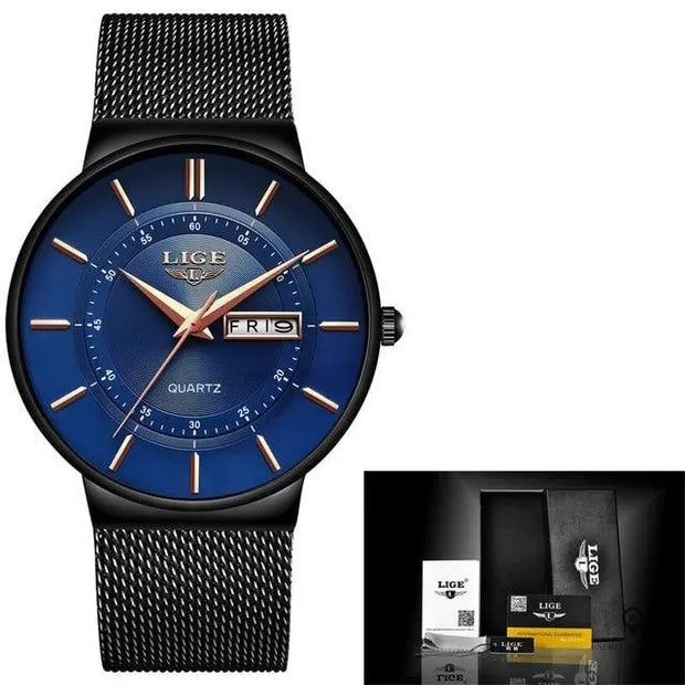 Montre Aviateur Bracelet Noir | Esprit-Aviation
