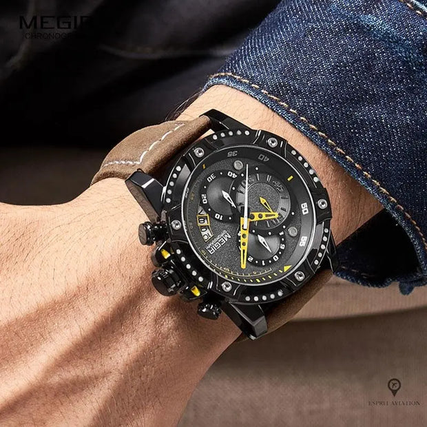 Montre Aviateur Chronographe | Esprit-Aviation