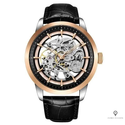 Montre Aviateur Mécanisme Apparent Homme | Esprit-Aviation