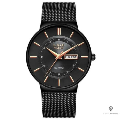 Montre Aviateur Noire | Esprit-Aviation
