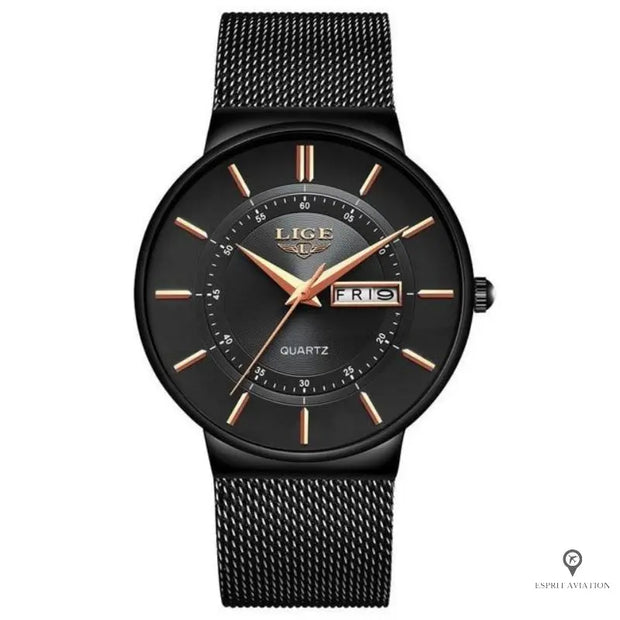 Montre Aviateur Noire | Esprit-Aviation