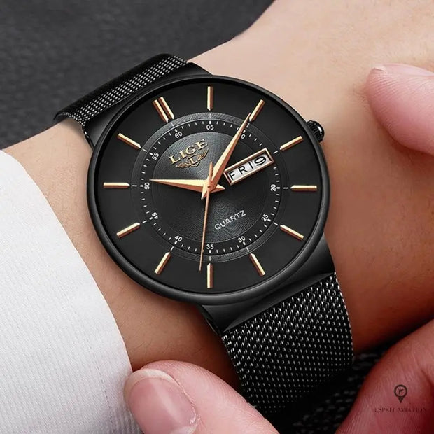 Montre Aviateur Noire | Esprit-Aviation