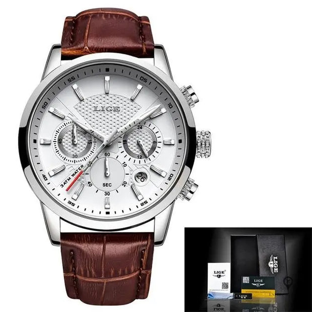 Montre Aviateur Quartz Blanche | Esprit-Aviation