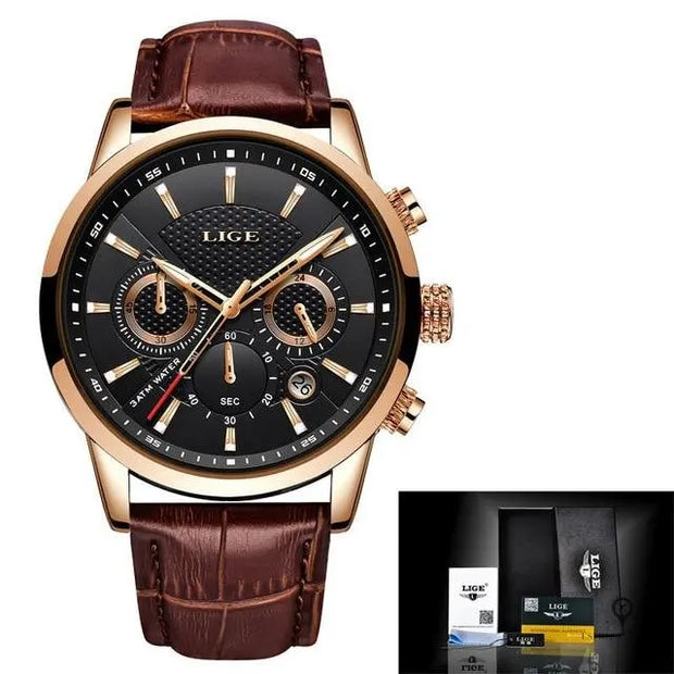 Montre Aviateur Quartz Dorée | Esprit-Aviation