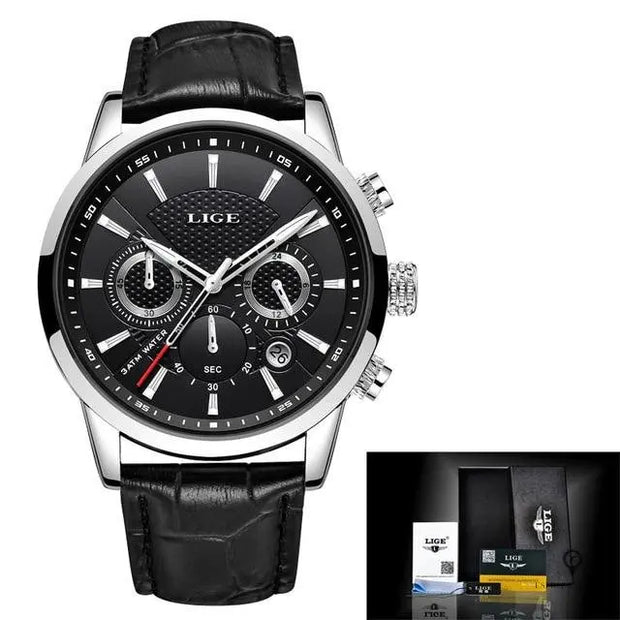 Montre Aviateur Quartz Grise | Esprit-Aviation