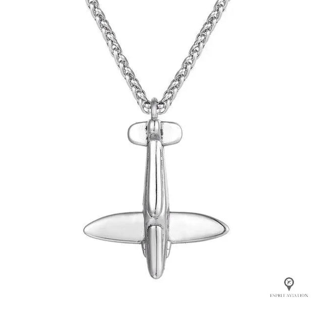 Pendentif Avion de Chasse Esprit-Aviation 