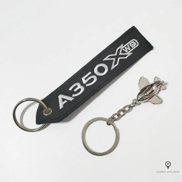 Porte Clés Avion A350 X Esprit-Aviation 