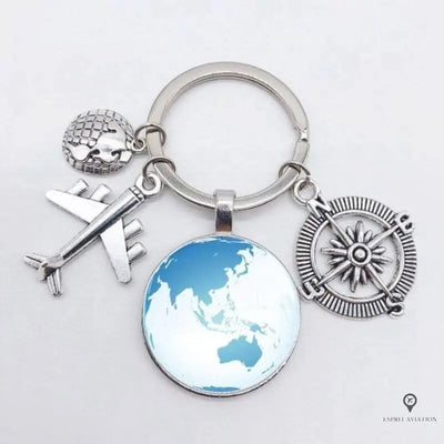 Porte Clés Avion Asie Esprit-Aviation 