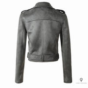 Veste aviateur femme couleur gris | Esprit-Aviation