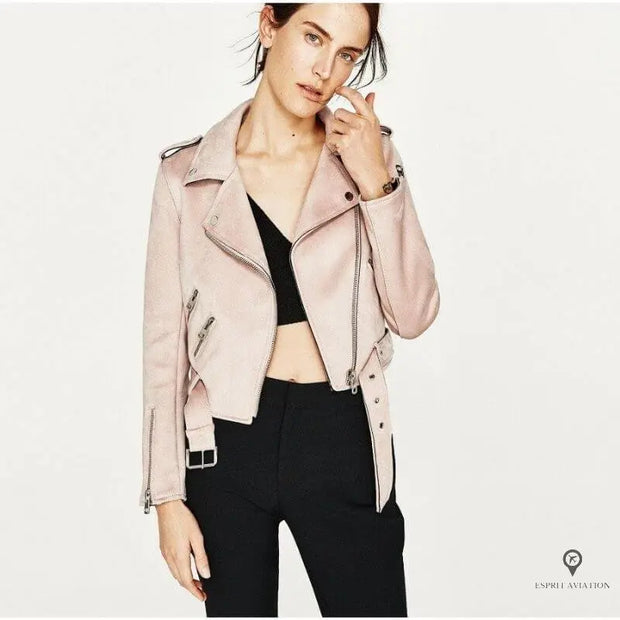 Veste aviateur femme couleur rose | Esprit-Aviation