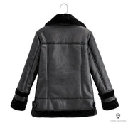 blouson aviateur femme fourré | Esprit-Aviation