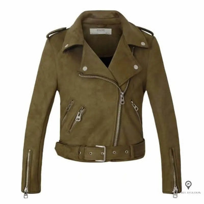 veste aviateur femme kaki | Esprit-Aviation