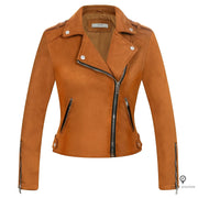 veste aviateur femme marron | Esprit-Aviation