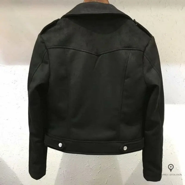 veste aviateur femme noir | Esprit-Aviation