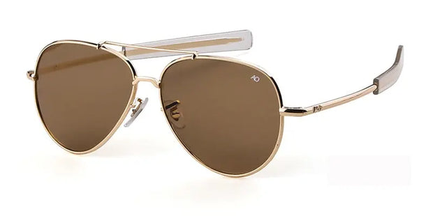 AO Aviation Sunglasses Men women 2022 American Army Military Optical oval metal driving glasses pilot Oculos de sol masculino Esprit-Aviation