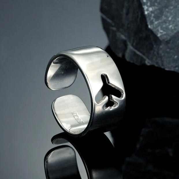 Bague Avion Duo | Esprit-Aviation