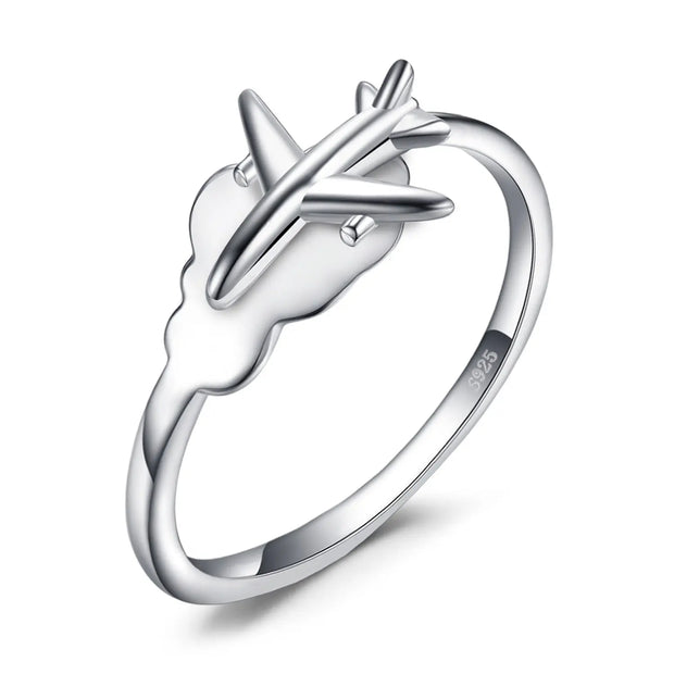 Bague Avion et Nuage | Esprit-Aviation