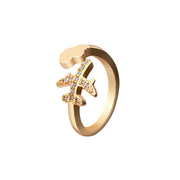 Bague Avion et Nuage | Esprit-Aviation